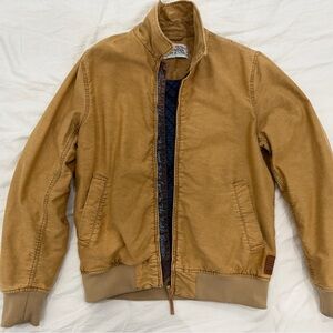 Scotch & Soda Brown Bomber Jacket Unisex
